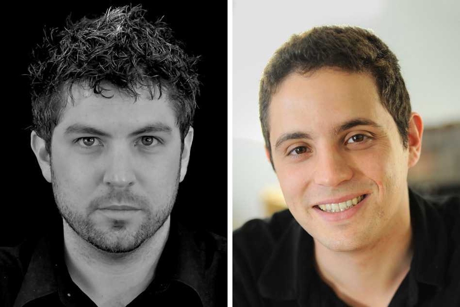Formlabs co-founders Natan Linder (left) and Maxim Lobovsky