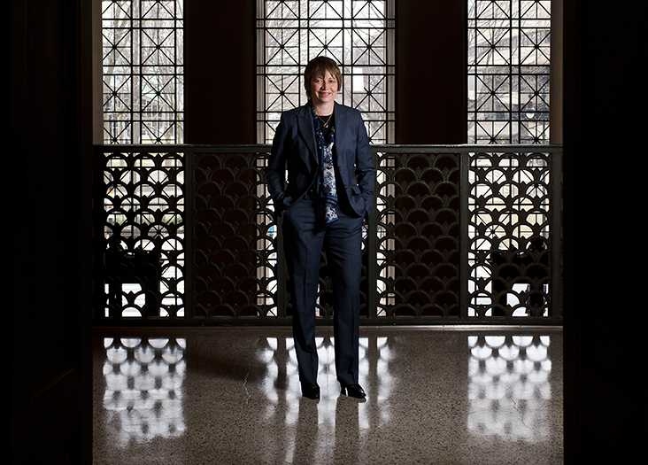 Maria Zuber, Vice President for Research, represents MIT's research interests in Washington, D.C.