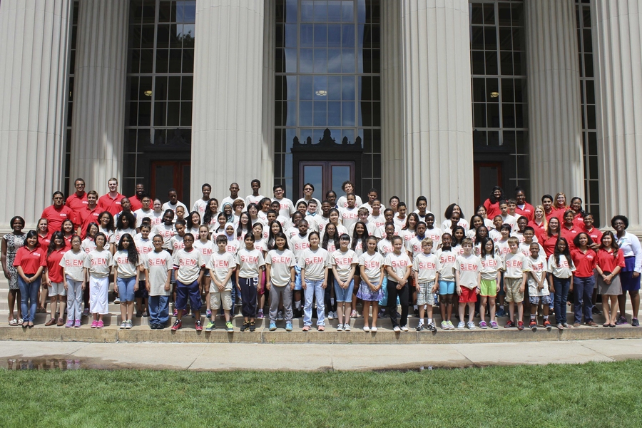 Eighty-six middle school students from Boston, Cambridge, and Lawrence, Mass., began the 2014 STEM Summer Institute on Wednesday, July 2. During the five-week program, they took courses ranging from algebra to robotics, attended seminars by leaders in science and engineering, and toured MIT labs.