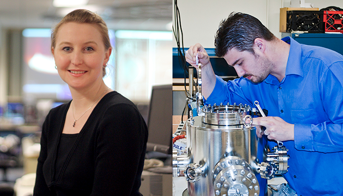 Professor Anne White will receive the Katherine E. Weimer Award from the American Physical Society, while Mario Manuel will receive the Marshall N. Rosenbluth Outstanding Doctoral Thesis Award.