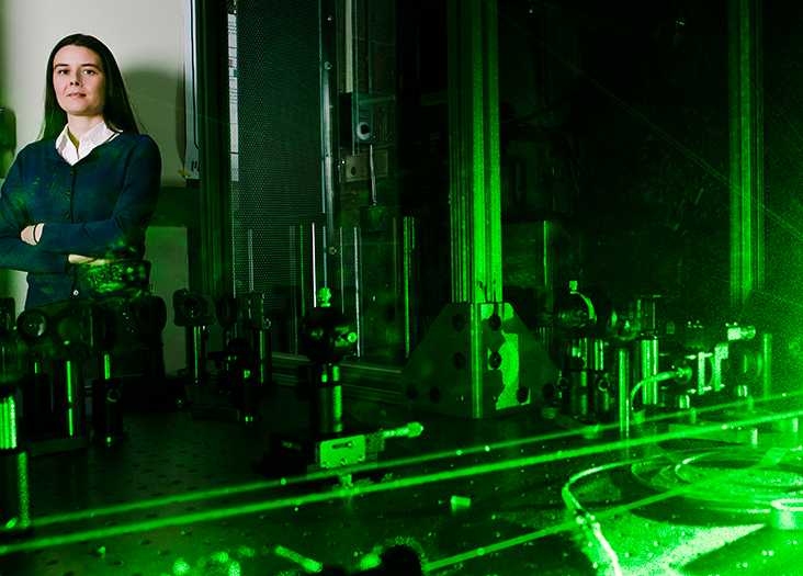 Paola Cappellaro's work with nanoscale diamonds opens a route to computers that can search huge databases in a flash or crack virtually any secret code.