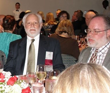 John Acevedo '67 (left) and his son Patrick at the Class of 1967's 45th reunion celebration.
