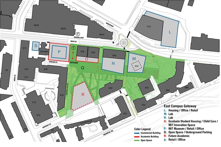 Map of Kendall Square