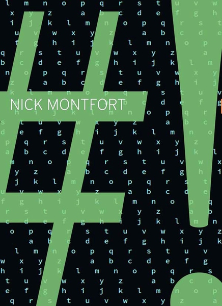 New MIT SHASS book publications include "#!" (pronounced "shebang") by Nick Montfort, MIT associate professor of digital media (Counterpath, 2014).