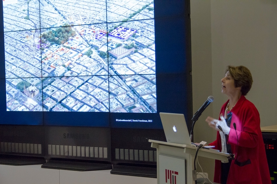 Amy Glasmeier, a professor of economic geography and regional planning. 