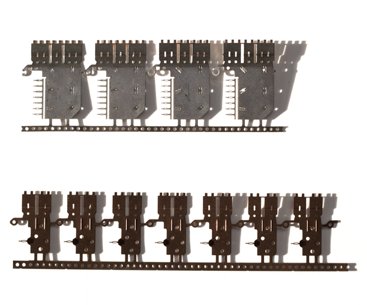 Nanostructured nickel-tungsten coating, top, protects copper parts from corrosion and wear.