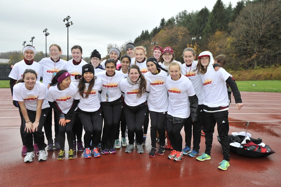 Women's Cross Country took the 2014 NEWMAC championship with a perfect score.