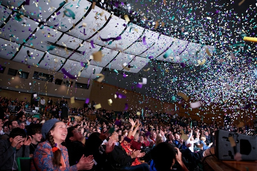 2.009's final product presentations are a major fall-semester event at MIT.