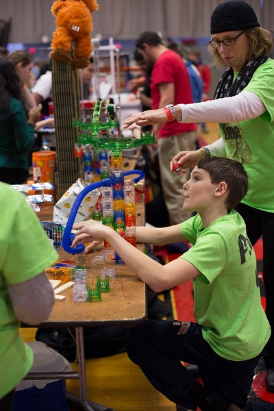 2014 F.A.T. Chain Reaction hosted by the MIT Museum