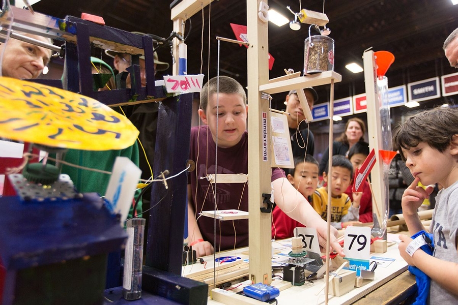 2014 F.A.T. Chain Reaction hosted by the MIT Museum