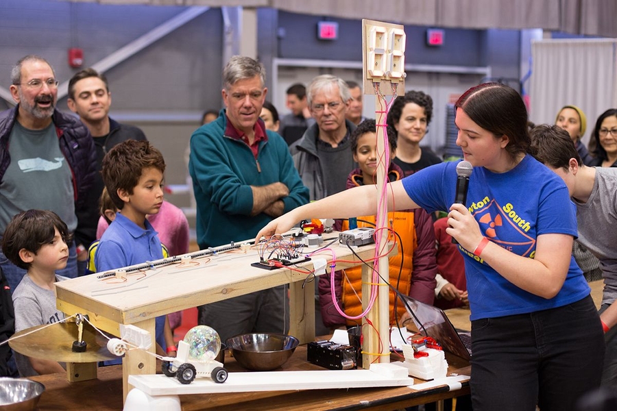 2014 F.A.T. Chain Reaction hosted by the MIT Museum