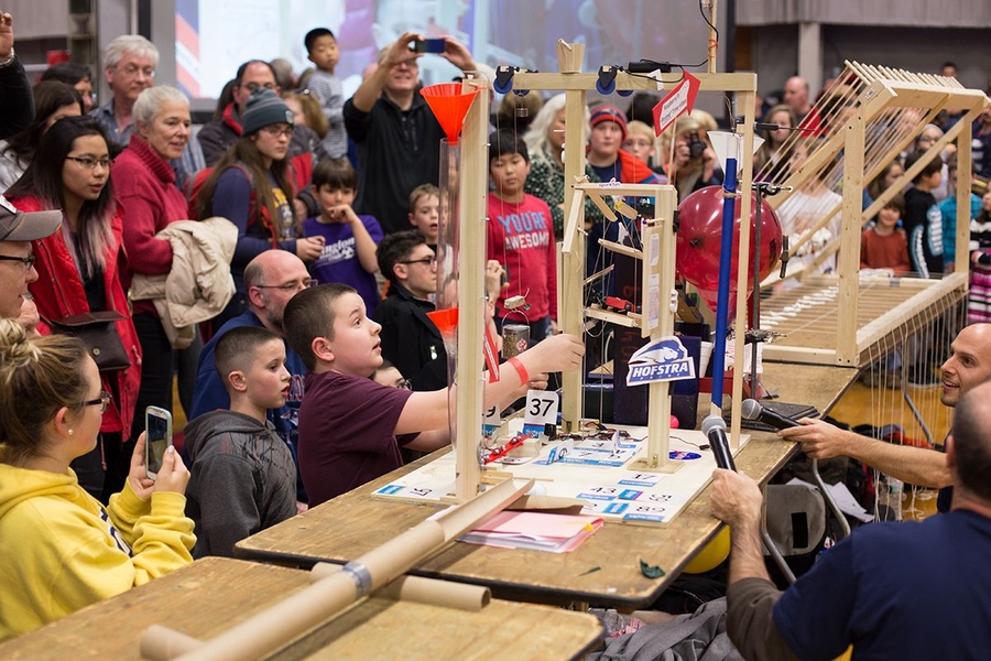 2014 F.A.T. Chain Reaction hosted by the MIT Museum