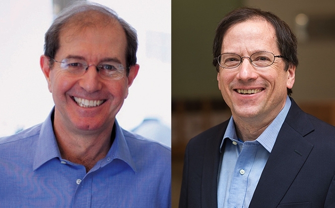 Professor Silvio Micali (left), is the new associate department head in EECS, succeeding Professor Bill Freeman.