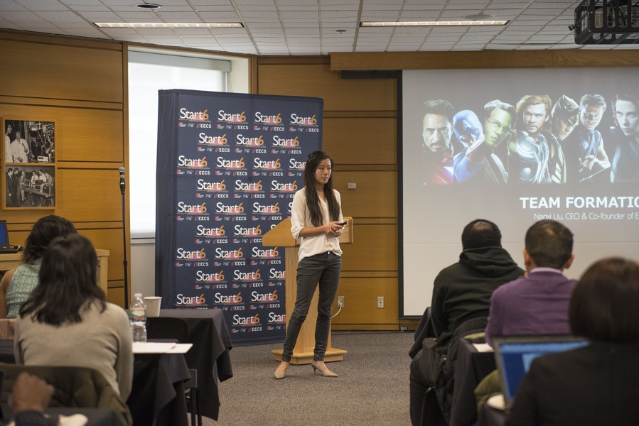 Nanxi Liu, CEO and Co-founder of Enplug, talked about team formation and the way the starting team at Enplug has built their company.