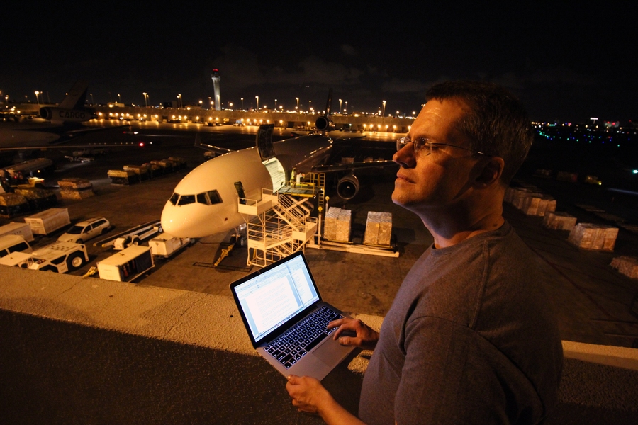 Jarrod Goentzel, director of the MIT Humanitarian Response Lab, is set to fly to Monrovia, Liberia, with the ACCEL shipment to assist in the logistics efforts in West Africa.