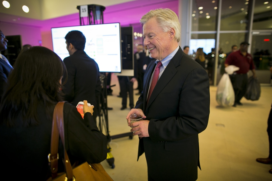 David C. Schmittlein, Dean of the Sloan School of Management, spoke at Research Expo 2015.