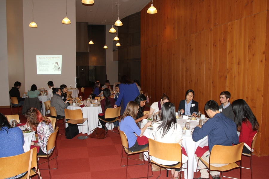 Knowing which fork to use can be a signal to potential clients or employers. MIT Charm School helps students get up to speed.