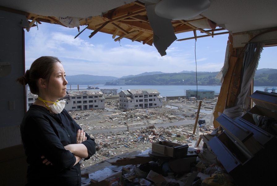Miho Mazereeuw designs a plan to guard against floods, earthquakes, tsunamis, and typhoons.