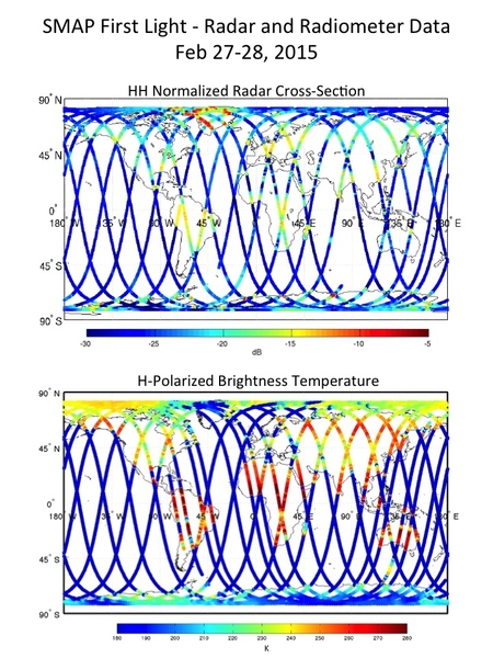 First Light Images From Nasa S Soil Moisture Satellite Revealed Mit News Massachusetts Institute Of Technology