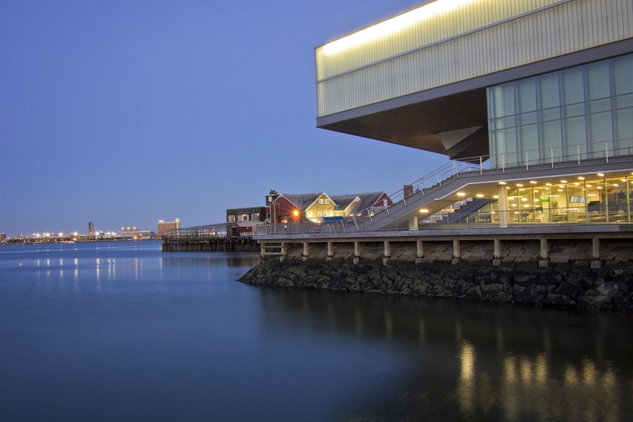 After seeing an animation exhibition at the Institute of Contemporary Art (pictured), the Artbot app might connect a user to an animation workshop led by a contemporary artist at the nearby Peabody Essex Museum.