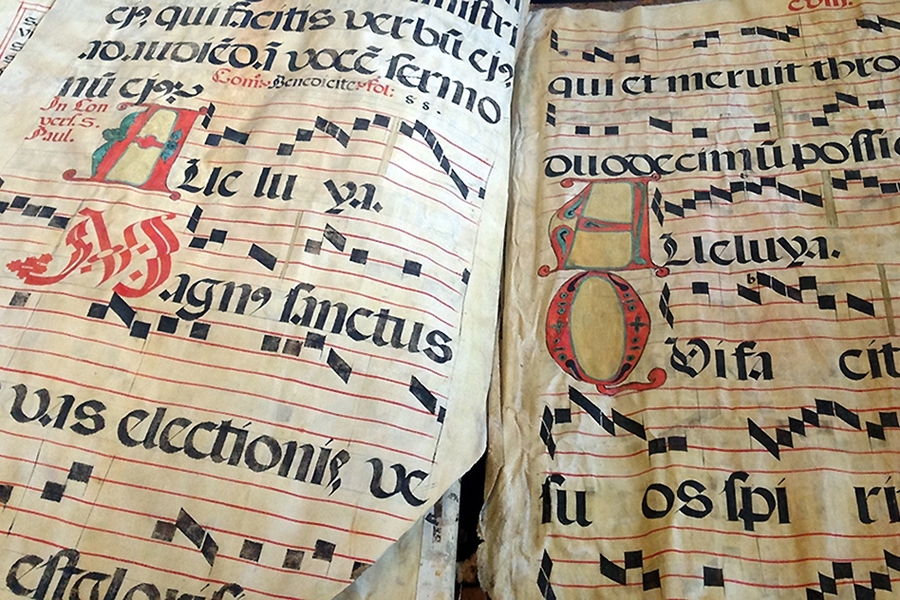 The Glaser Codex in the Lewis Music Library at MIT