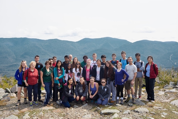 Students and faculty bond through DEAPS — the department's freshmen pre-orientation program.