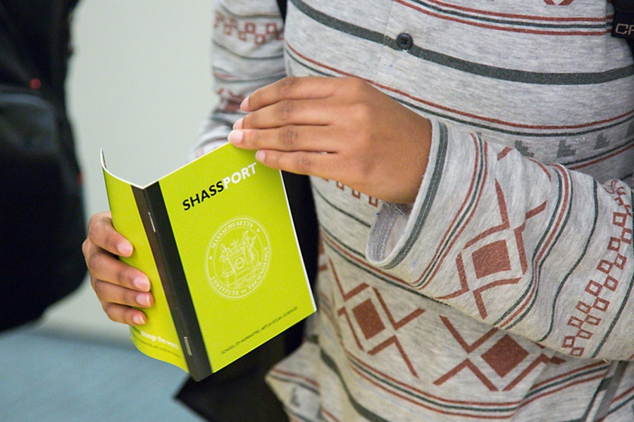 The annual SHASSPort is a pocket overview of MIT fields of study and subjects in the humanities, arts, and social sciences.