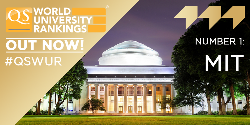 QS ranks MIT the world's top university for | MIT News | Massachusetts Institute Technology