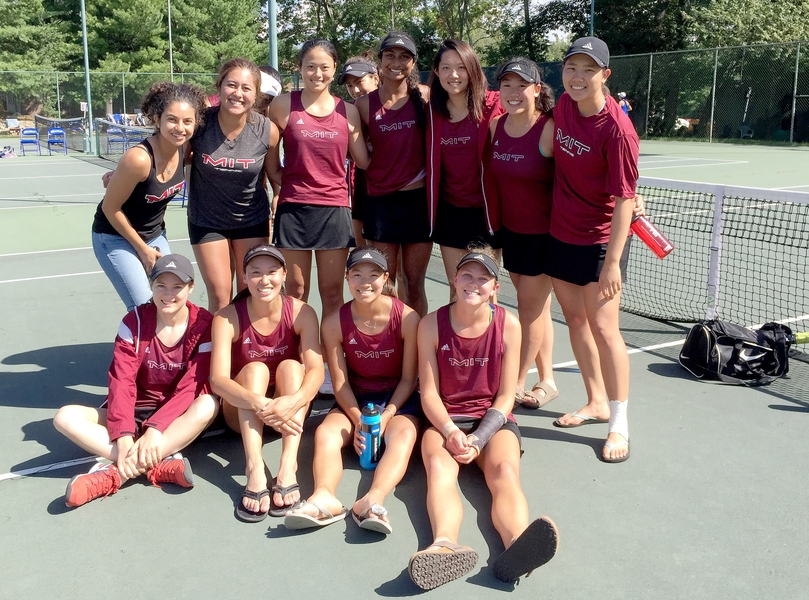 The MIT women's tennis team has started the season 3-0, shutting out all three opponents by 9-0 scores.