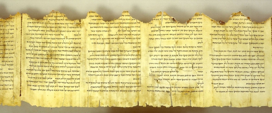 Detail of the Temple Scroll