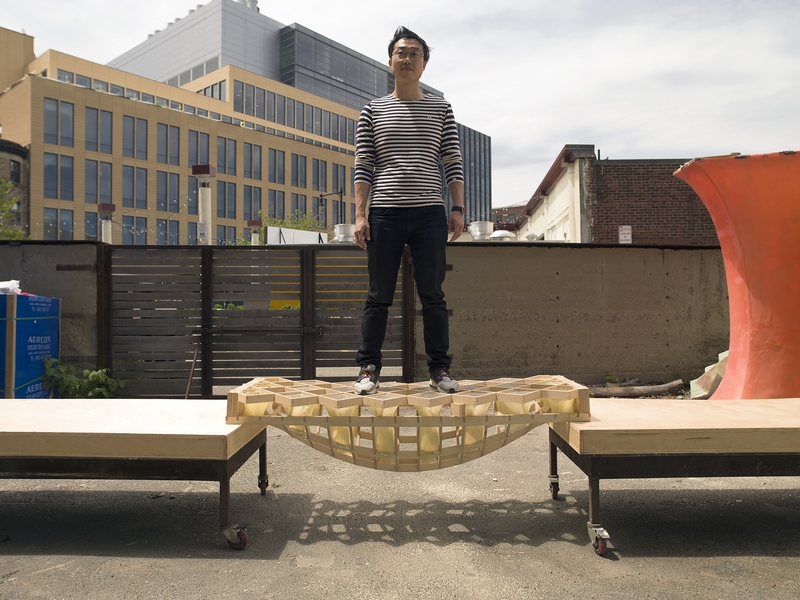 The studio was an unmitigated success in teaching students the delicate interplay between form and function, says Caitlin Mueller, a professor of building technology. "It helped students understand that disciplinary boundaries are artificial,” she says. 