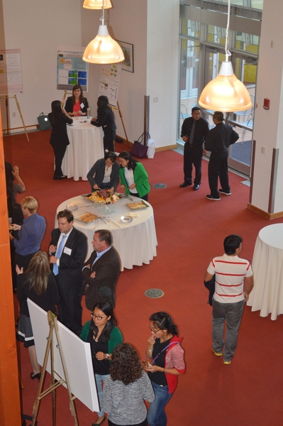 Research poster session and reception