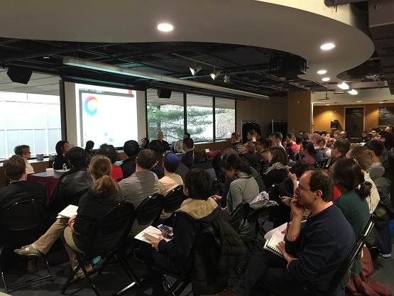 Students, postdocs, and faculty were eager to hear scholarly publishing tips from the experts.