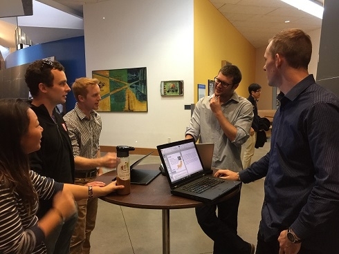 Last minute presentation preparation