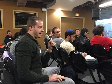 Postdoc Ognyan Siezov participated in the question-and-answer session.