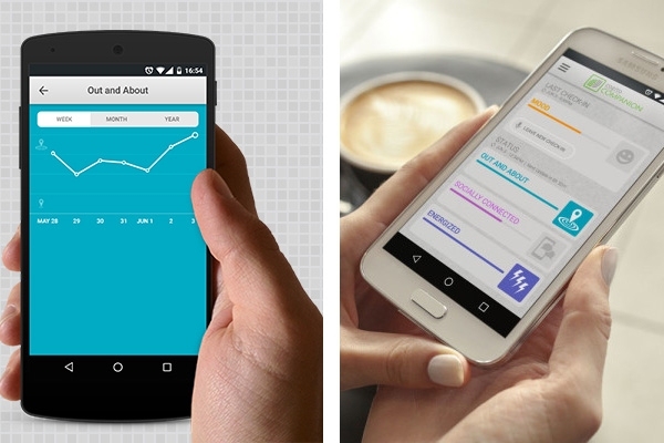 Cogito also developed a mobile app to monitor post-traumatic stress disorder (PTSD) symptoms in returning soldiers. The app passively collects and analyzes data from smartphone sensors, and voice recordings and texting, to reveal behavioral patterns — such as withdrawal or lethargy — that may be associated with PTSD.