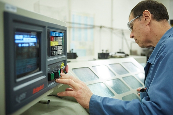 Machinist Ernie Johnson