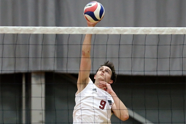 Junior Martin Krasuski totaled 26 kills over a pair of weekend matches for the MIT men's volleyball team.
