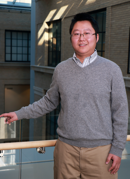 MIT assistant professor of physics Liang Fu seeks to identify new materials that can process and store quantum information robustly. 