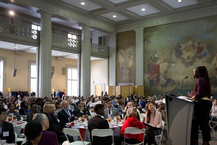 “We have to be proactive in helping each other to understand,” Itoro Atakpa, a junior in mechanical engineering, said.