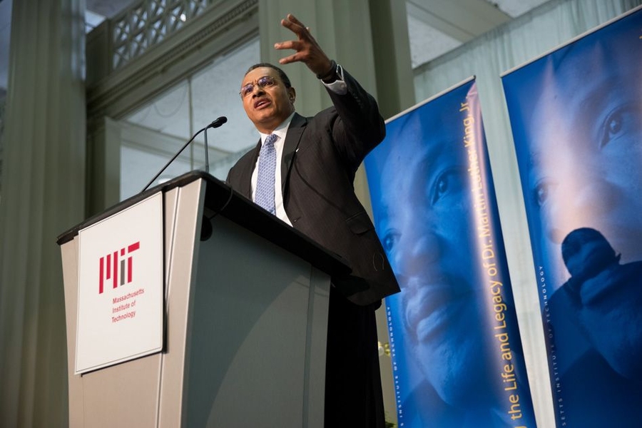 Hrabowski recalled a time when he was 12, sitting in the back of a church, and he heard an inspirational talk from Dr. Martin Luther King himself. “I was absolutely transformed” by King’s words, Hrabowski said.