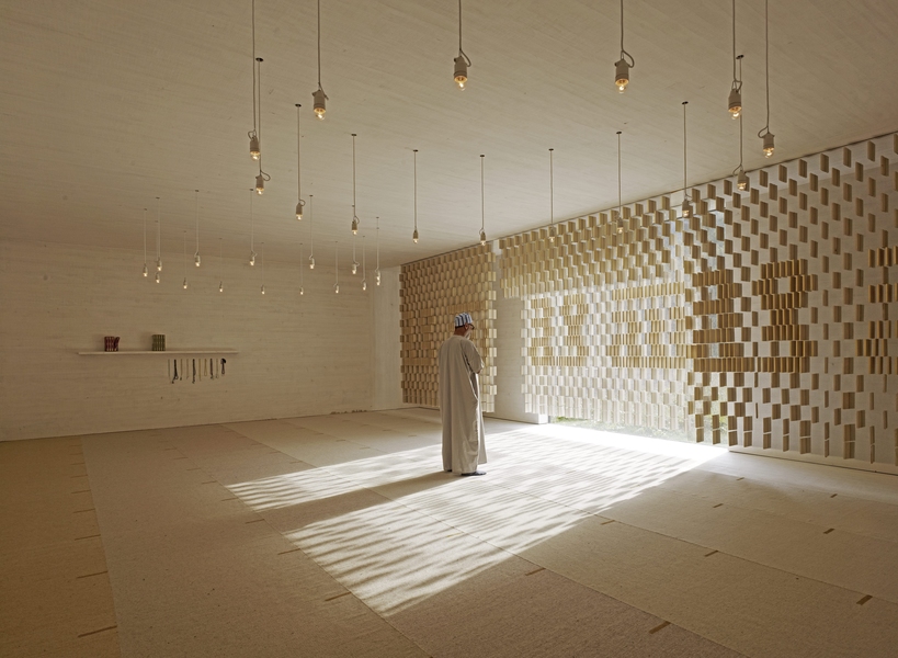 Azra Akšamija designed the prayer space of the Islamic Cemetery in Altach, Austria, winner of a  2013 Aga Khan Award for Architecture. The overall cemetery project was designed by Bernardo Bader.