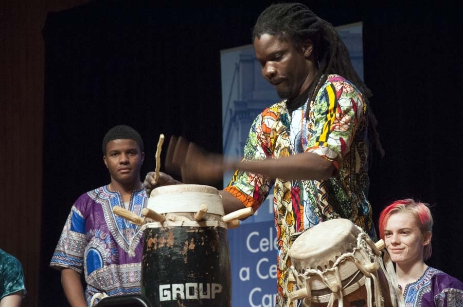 Rambax MIT performs at the 2016 MIT Excellence Awards and Collier Medal ceremony.