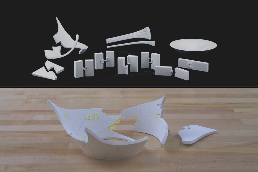 With a background in architectural design and fabrication, Ariza researches digital workflows for fabrication and assembly-based construction.