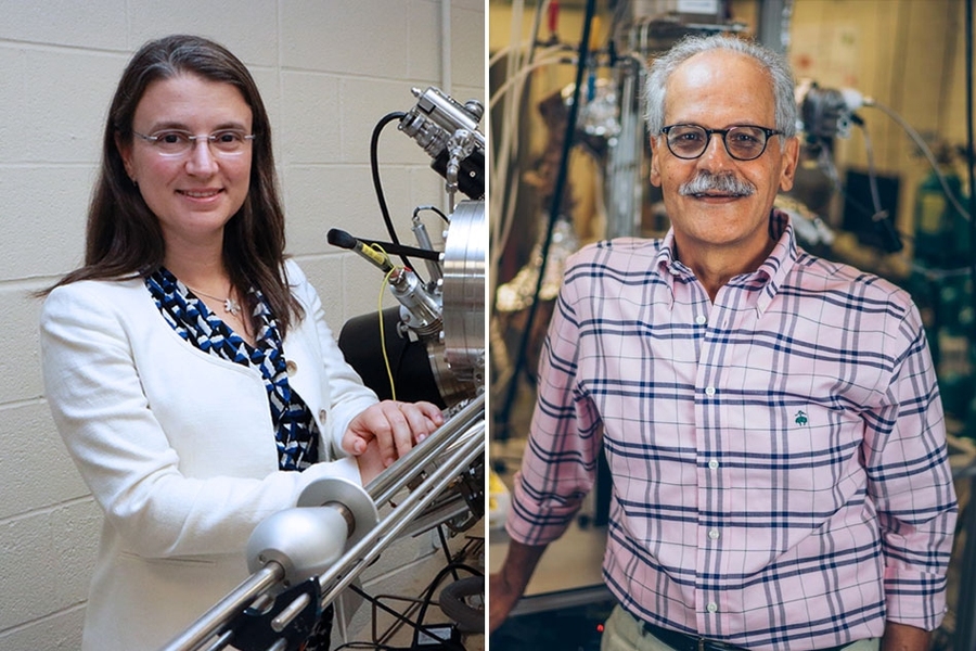 Bilge Yildiz (left) and Ahmed Ghoniem