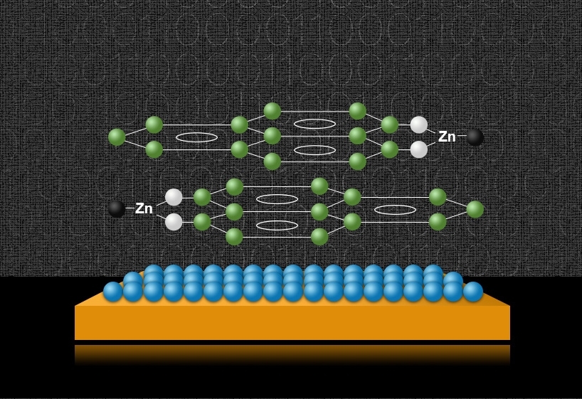 MIT Senior Research Scientist Jagadeesh Moodera has patented a design for single-molecule memory storage. The new molecules are known as 'graphene fragments,' because they largely consist of flat sheets of carbon (which are attached to zinc atoms). That makes them easier to align during deposition, which could simplify the manufacture of molecular memories.