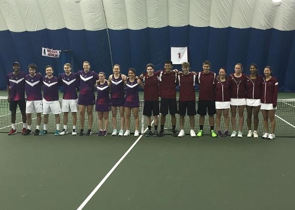 MIT hosted men's and women's tennis teams from Loughborough University for three days of competition.