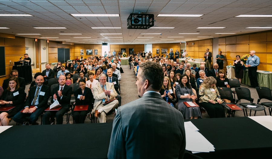 2016 MIT School of Engineering Infinite Mile Awards ceremony
