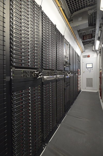 Interior view of the LLSC Holyoke location