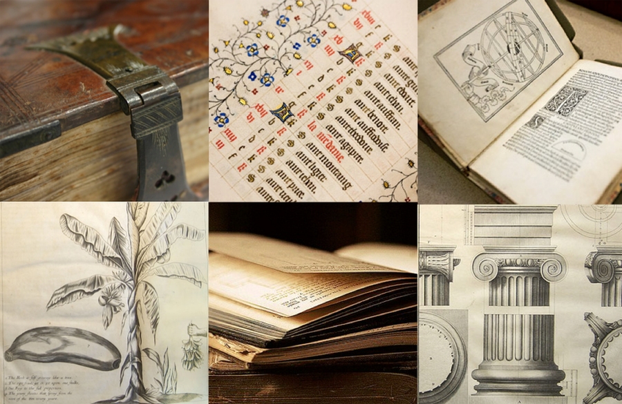 “Books are more than vessels containing information. The way they were made tells us about technology and fabrication, and also about the users, the people who read them, so they give us an incredibly valuable set of insights into the cultural, intellectual, and social history of a particular period," says Jeffrey Ravel, professor and head of MIT History. Details here are from books and other pr...